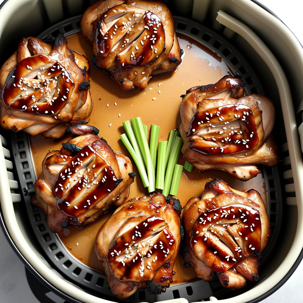 air fryer teriyaki chicken thighs