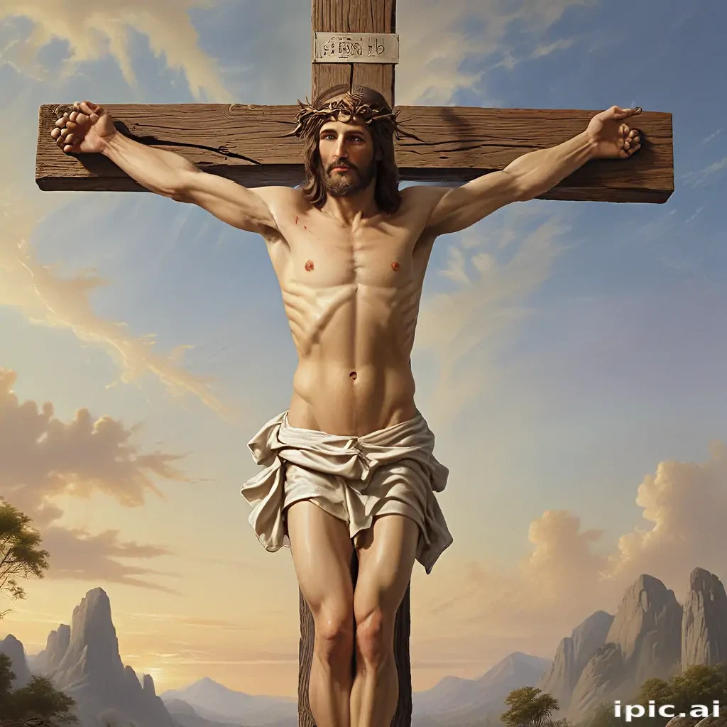 jesus christ on the cross pictures