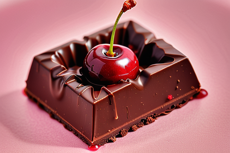 chocolate with a cherry inside