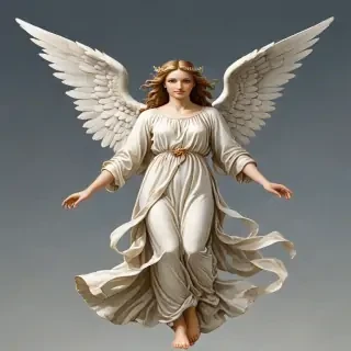 clipart of angels with wings