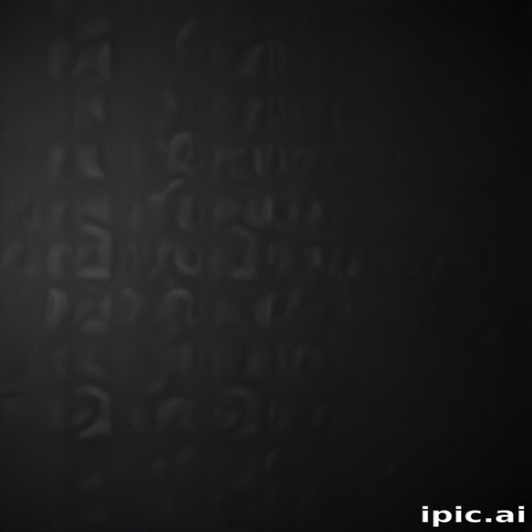 Abstract Black Texture with Subtle Patterns and Fluid Motion Effects