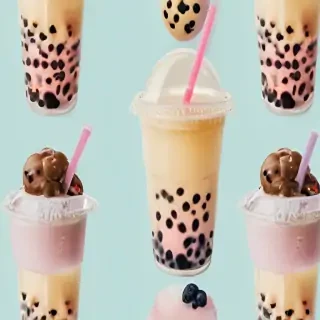 bubble tea wallpaper