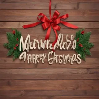 text merry christmas png