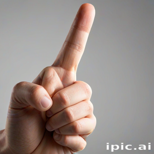 point finger png