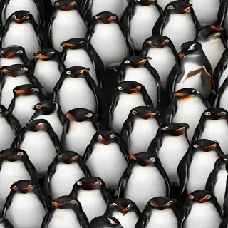 penguins background