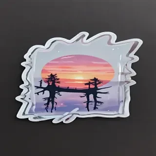 transparent aesthetic stickers
