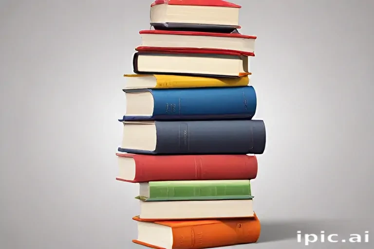 clipart stack of books