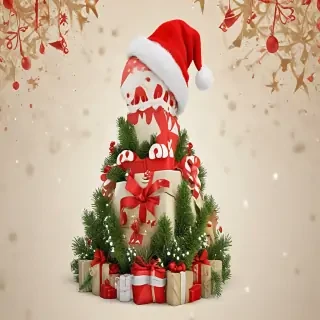 merry christmas no background