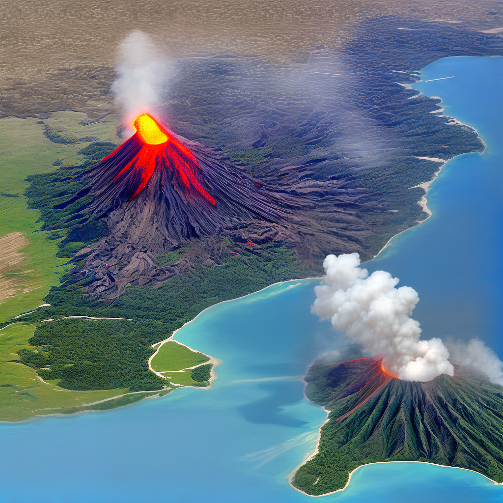 close up image of indonesian ꦒꦸꦤꦸꦁ ꦩꦼꦫꦥꦶ volcano erupting