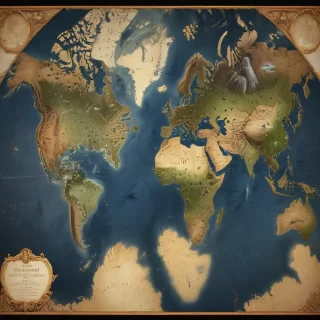 world map picture