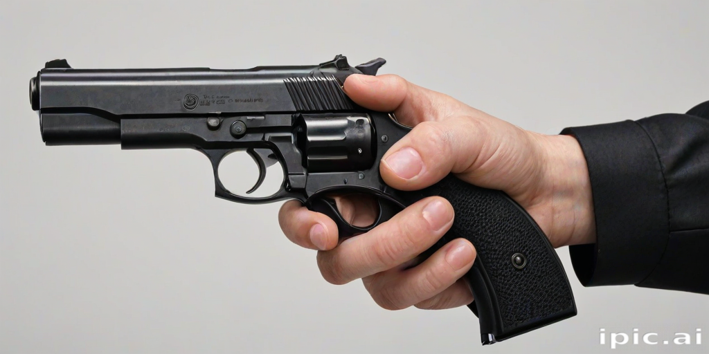 hand with gun png