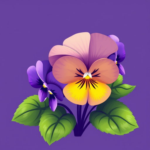 violets png