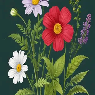 free wildflower clipart