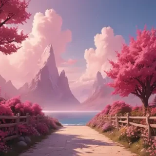 background pink cute