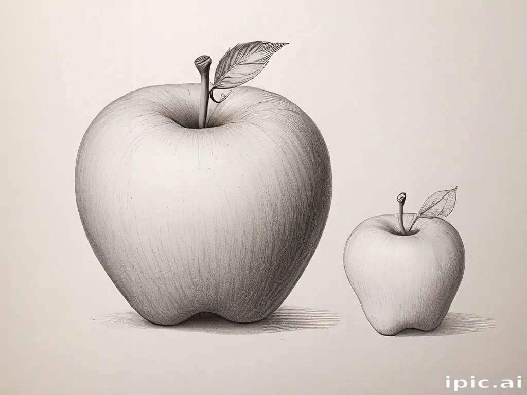 apple drawings