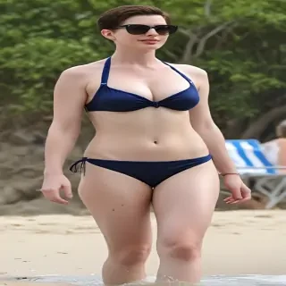 Anne Hathaway in bikini