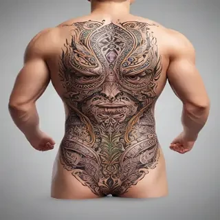 back round design