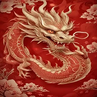 chinese dragon background