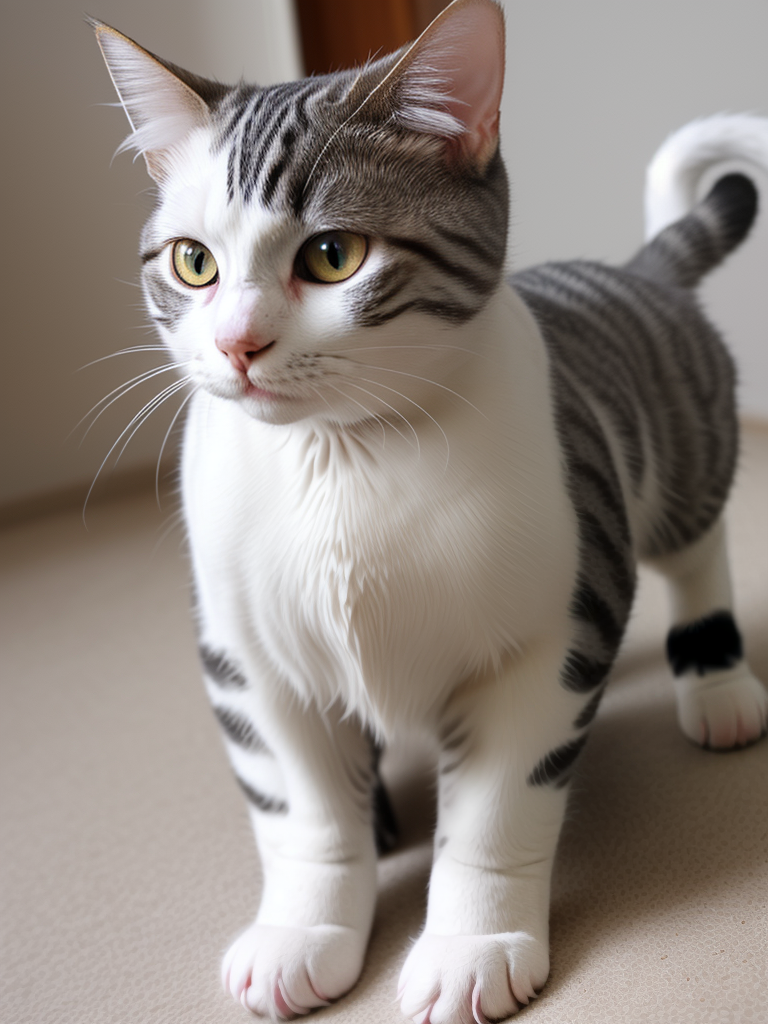russian white black and tabby cat breed