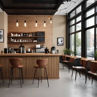 coffee shop mockup