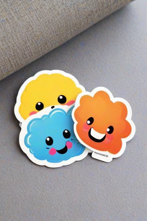 stickers with transparent background