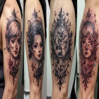 transparent tattoos