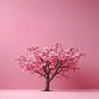 pink plain background