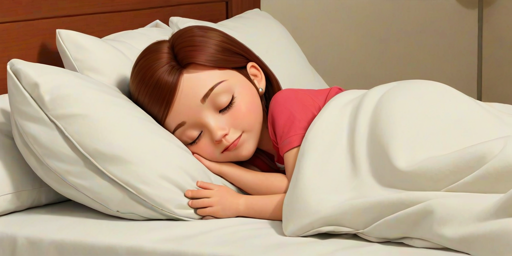 sleeping cartoon picture