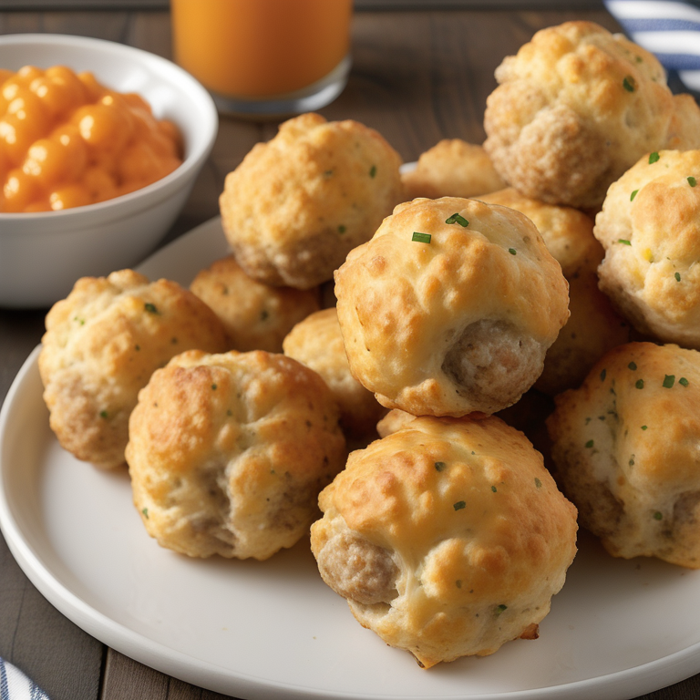 cheddar bay biscuit sausage balls