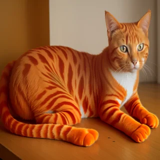 orange cat