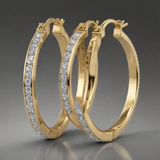 hoop earrings png