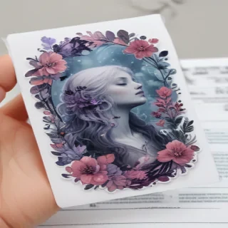 aesthetic transparent stickers