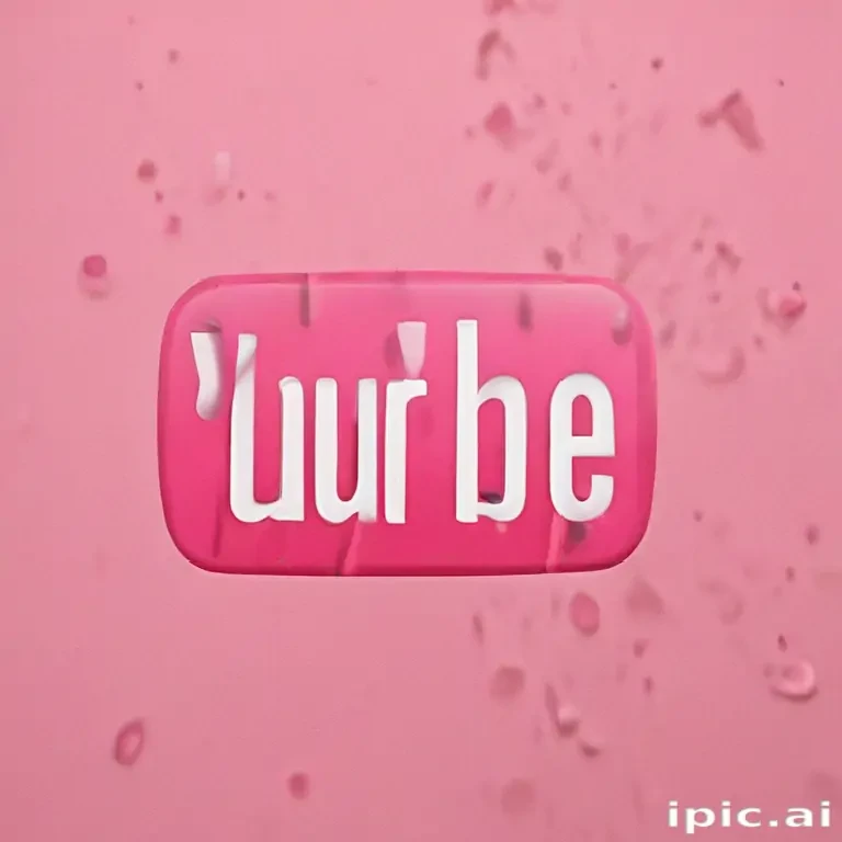 pink youtube logo