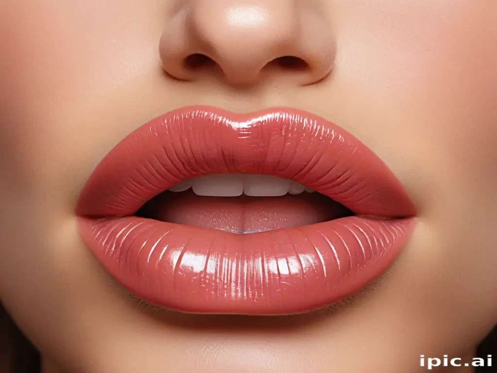 glossy lips png