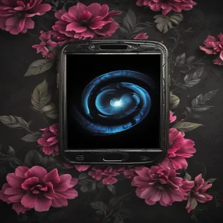 phone wallpaper black