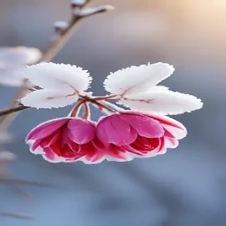 winter flower wallpaper background