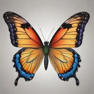 butterfly outline