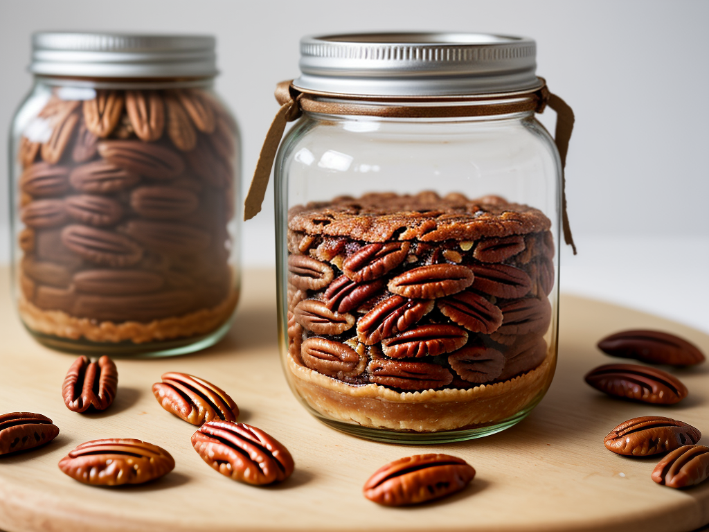 pecan pie in a jar