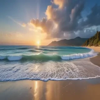 beach transparent