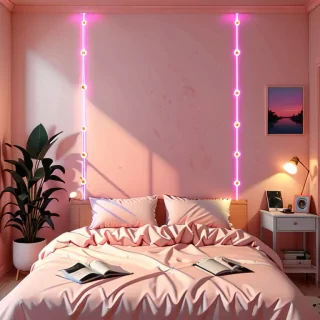 aesthetic bedroom background