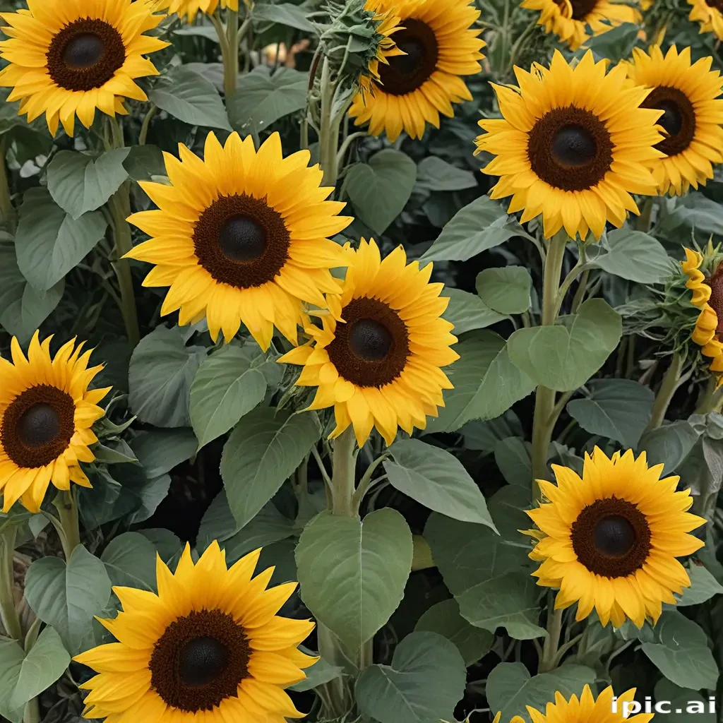 aesthetic sunflower