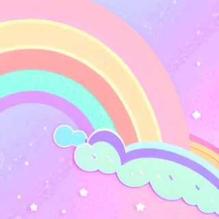 rainbow pastel wallpaper