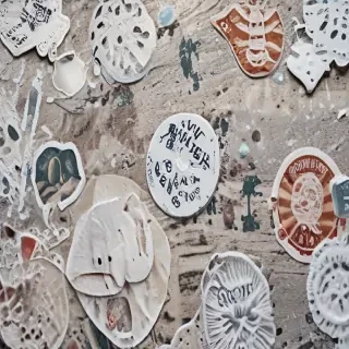 sticker texture