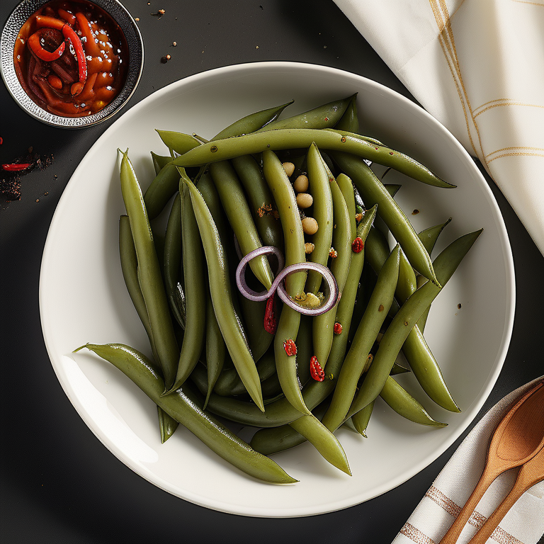 recipe spicy pickled green beans