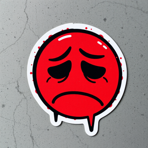 sad sticker
