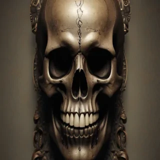 skull wallpaper iphone
