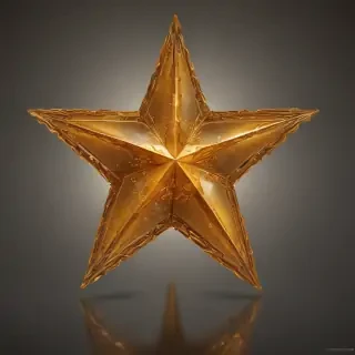 golden star transparent