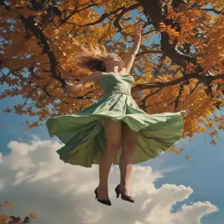 aesthetic falling