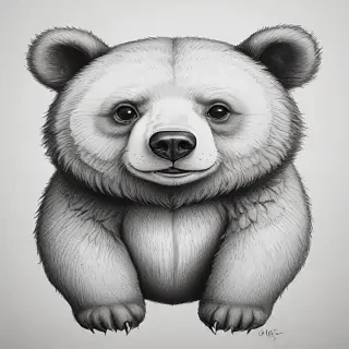 bear drawlings