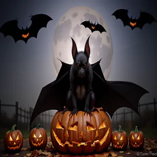 halloween bat pictures